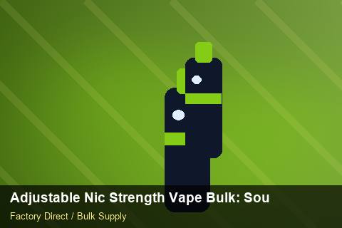 Adjustable Nic Strength Vape Bulk — Adjustable Nic Strength Vape Bulk: Sourcing Workflow — Holiday Bundles photo 1