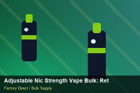 Adjustable Nic Strength Vape Bulk — Adjustable Nic Strength Vape Bulk: Returns & Warranty — Holiday Bundles photo 1