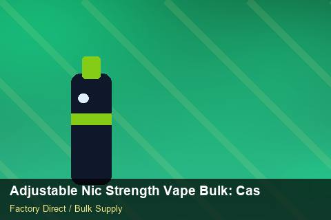 Adjustable Nic Strength Vape Bulk — Adjustable Nic Strength Vape Bulk: Case Studies — Holiday Bundles photo 1