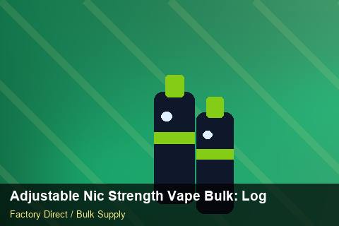 Adjustable Nic Strength Vape Bulk — Adjustable Nic Strength Vape Bulk: Logistics Solutions — Holiday Bundles photo 2