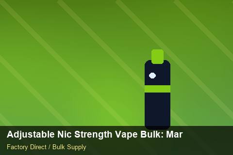 Adjustable Nic Strength Vape Bulk — Adjustable Nic Strength Vape Bulk: Market Comparison — Holiday Bundles photo 2