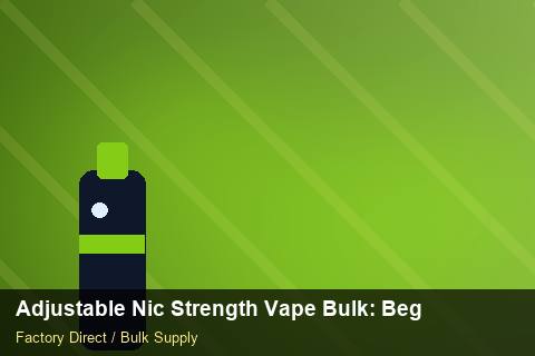 Adjustable Nic Strength Vape Bulk — Adjustable Nic Strength Vape Bulk: Beginner's Guide — Holiday Bundles photo 1