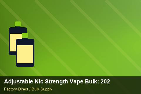 Adjustable Nic Strength Vape Bulk — Adjustable Nic Strength Vape Bulk: 2026 Buyer's Handbook — Summer Range photo 1