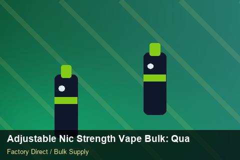 Adjustable Nic Strength Vape Bulk — Adjustable Nic Strength Vape Bulk: Quality Inspection Checklist — Summer Range photo 2