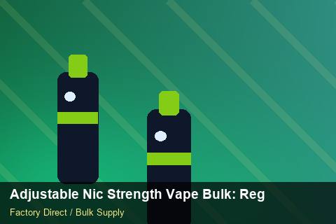 Adjustable Nic Strength Vape Bulk — Adjustable Nic Strength Vape Bulk: Regulatory Update — Summer Range photo 2