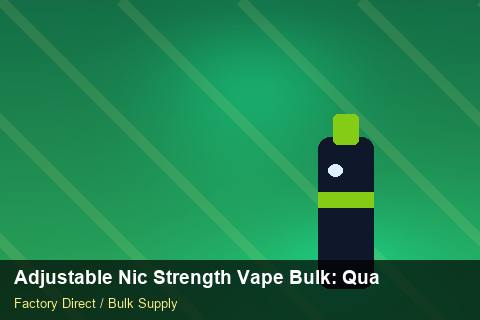 Adjustable Nic Strength Vape Bulk — Adjustable Nic Strength Vape Bulk: Quality Control Process — Summer Range photo 1