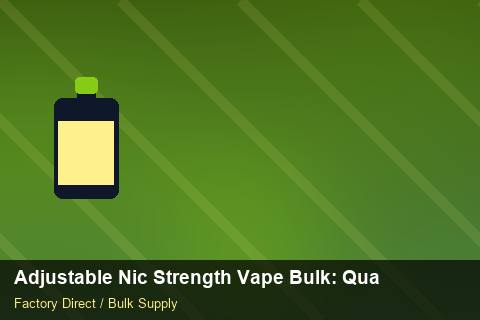 Adjustable Nic Strength Vape Bulk — Adjustable Nic Strength Vape Bulk: Quality Control Process — Summer Range photo 2