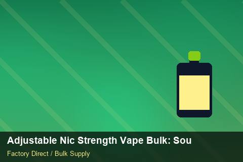 Adjustable Nic Strength Vape Bulk — Adjustable Nic Strength Vape Bulk: Sourcing Workflow — Summer Range photo 2