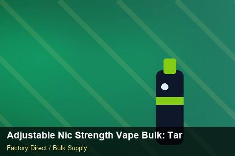 Adjustable Nic Strength Vape Bulk — Adjustable Nic Strength Vape Bulk: Tariff & HS Code — Summer Range photo 2