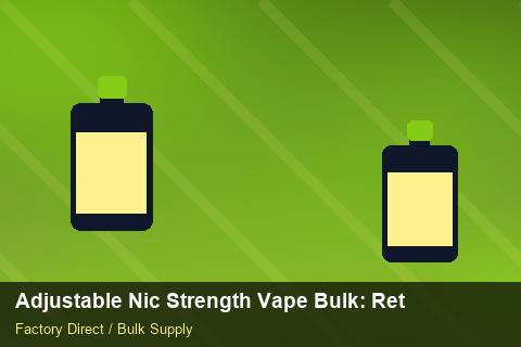 Adjustable Nic Strength Vape Bulk — Adjustable Nic Strength Vape Bulk: Returns & Warranty — Summer Range photo 2