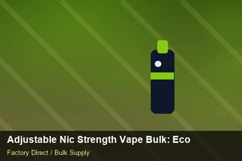Adjustable Nic Strength Vape Bulk — Adjustable Nic Strength Vape Bulk: Eco-Friendly Materials — Summer Range photo 2