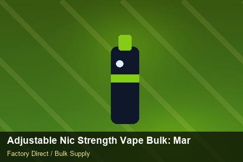 Adjustable Nic Strength Vape Bulk — Adjustable Nic Strength Vape Bulk: Market Comparison — Summer Range photo 2