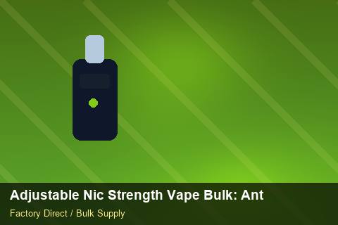 Adjustable Nic Strength Vape Bulk — Adjustable Nic Strength Vape Bulk: Anti-Counterfeit Measures — Summer Range photo 1