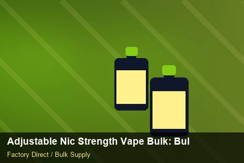 Adjustable Nic Strength Vape Bulk — Adjustable Nic Strength Vape Bulk: Bulk Supplier Guide — Winter Range photo 2