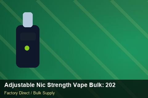 Adjustable Nic Strength Vape Bulk — Adjustable Nic Strength Vape Bulk: 2026 Buyer's Handbook — Winter Range photo 2