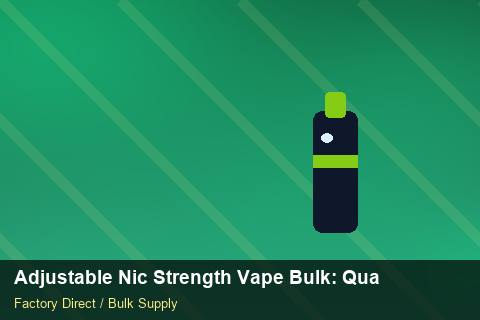 Adjustable Nic Strength Vape Bulk — Adjustable Nic Strength Vape Bulk: Quality Inspection Checklist — Winter Range photo 2