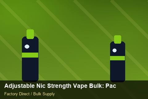Adjustable Nic Strength Vape Bulk — Adjustable Nic Strength Vape Bulk: Packaging Standards — Winter Range photo 2