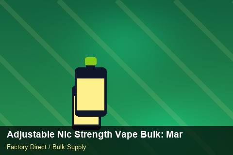 Adjustable Nic Strength Vape Bulk — Adjustable Nic Strength Vape Bulk: Market Trends 2026 — Winter Range photo 1