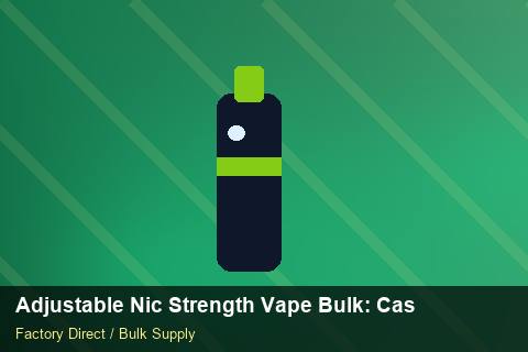 Adjustable Nic Strength Vape Bulk — Adjustable Nic Strength Vape Bulk: Case Studies — Winter Range photo 1