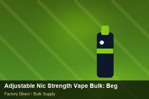 Adjustable Nic Strength Vape Bulk — Adjustable Nic Strength Vape Bulk: Beginner's Guide — Winter Range photo 1