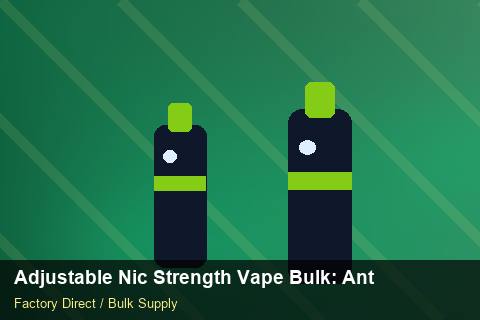 Adjustable Nic Strength Vape Bulk — Adjustable Nic Strength Vape Bulk: Anti-Counterfeit Measures — Winter Range photo 2