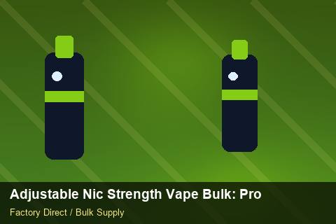 Adjustable Nic Strength Vape Bulk — Adjustable Nic Strength Vape Bulk: Product Launch Playbook — Winter Range photo 2