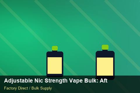 Adjustable Nic Strength Vape Bulk — Adjustable Nic Strength Vape Bulk: After-Sales Support — Limited Editions photo 2