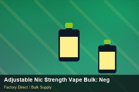 Adjustable Nic Strength Vape Bulk — Adjustable Nic Strength Vape Bulk: Negotiation Tips — Limited Editions photo 2