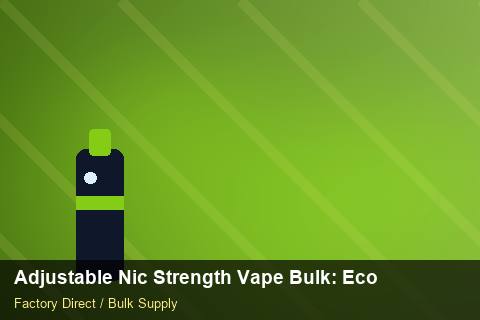 Adjustable Nic Strength Vape Bulk — Adjustable Nic Strength Vape Bulk: Eco-Friendly Materials — Limited Editions photo 2