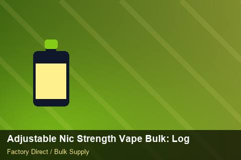 Adjustable Nic Strength Vape Bulk — Adjustable Nic Strength Vape Bulk: Logistics Solutions — Limited Editions photo 1