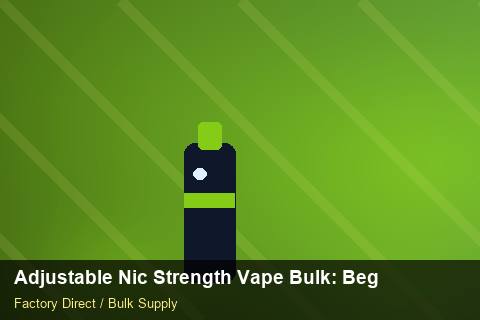Adjustable Nic Strength Vape Bulk — Adjustable Nic Strength Vape Bulk: Beginner's Guide — Limited Editions photo 1
