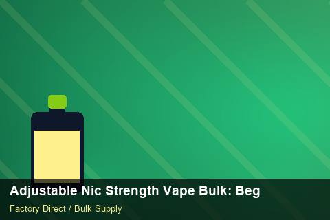 Adjustable Nic Strength Vape Bulk — Adjustable Nic Strength Vape Bulk: Beginner's Guide — Limited Editions photo 2