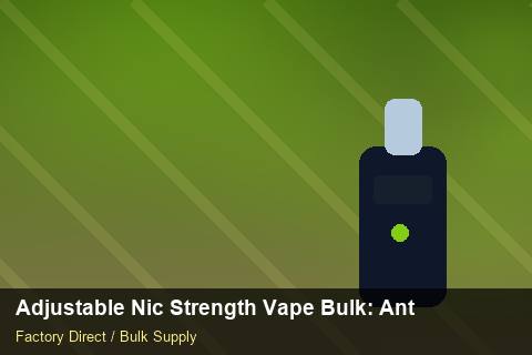 Adjustable Nic Strength Vape Bulk — Adjustable Nic Strength Vape Bulk: Anti-Counterfeit Measures — Limited Editions photo 1