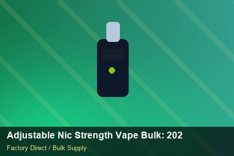 Adjustable Nic Strength Vape Bulk — Adjustable Nic Strength Vape Bulk: 2026 Buyer's Handbook — Retail Merchandising photo 2