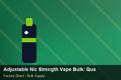 Adjustable Nic Strength Vape Bulk — Adjustable Nic Strength Vape Bulk: Quality Inspection Checklist — Retail Merchandising photo 2