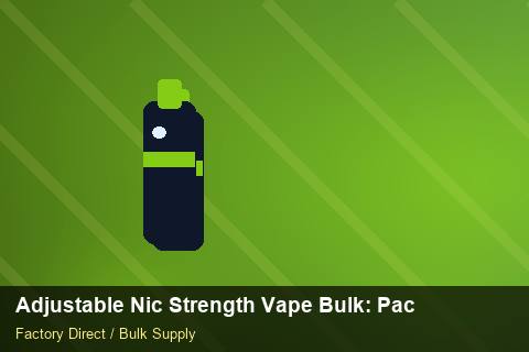 Adjustable Nic Strength Vape Bulk — Adjustable Nic Strength Vape Bulk: Packaging Standards — Retail Merchandising photo 2
