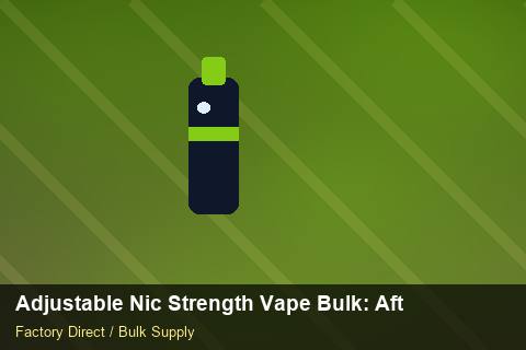 Adjustable Nic Strength Vape Bulk — Adjustable Nic Strength Vape Bulk: After-Sales Support — Retail Merchandising photo 1