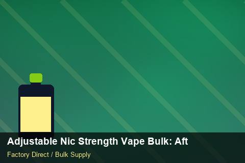 Adjustable Nic Strength Vape Bulk — Adjustable Nic Strength Vape Bulk: After-Sales Support — Retail Merchandising photo 2