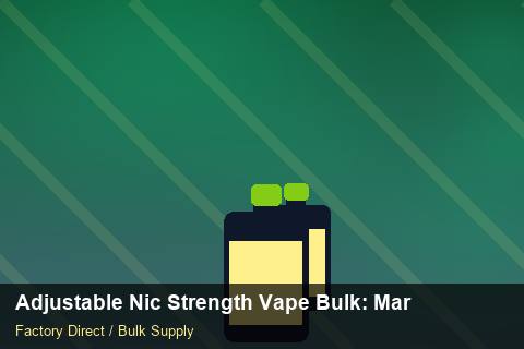 Adjustable Nic Strength Vape Bulk — Adjustable Nic Strength Vape Bulk: Market Trends 2026 — Retail Merchandising photo 1