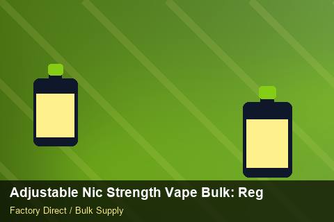 Adjustable Nic Strength Vape Bulk — Adjustable Nic Strength Vape Bulk: Regulatory Update — Retail Merchandising photo 1