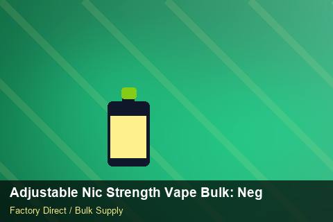 Adjustable Nic Strength Vape Bulk — Adjustable Nic Strength Vape Bulk: Negotiation Tips — Retail Merchandising photo 2