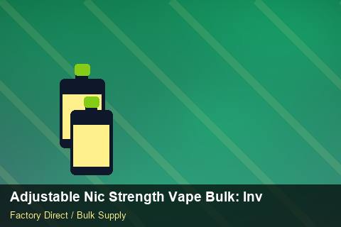 Adjustable Nic Strength Vape Bulk — Adjustable Nic Strength Vape Bulk: Inventory Management — Retail Merchandising photo 2