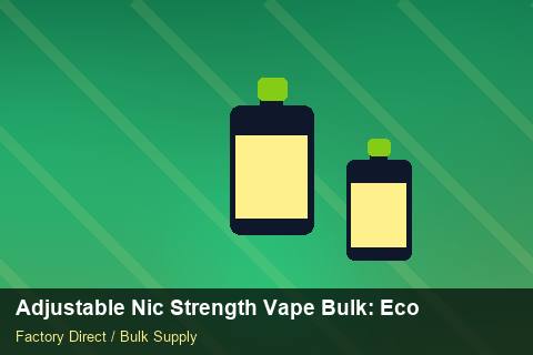 Adjustable Nic Strength Vape Bulk — Adjustable Nic Strength Vape Bulk: Eco-Friendly Materials — Retail Merchandising photo 1