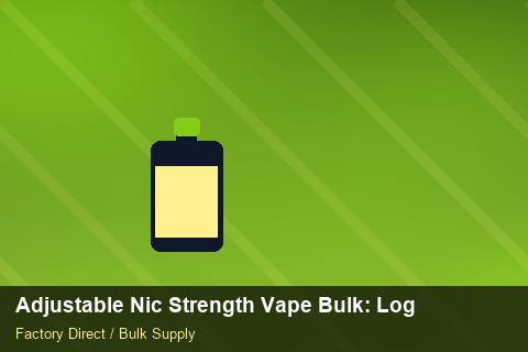 Adjustable Nic Strength Vape Bulk — Adjustable Nic Strength Vape Bulk: Logistics Solutions — Retail Merchandising photo 1