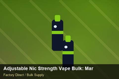 Adjustable Nic Strength Vape Bulk — Adjustable Nic Strength Vape Bulk: Market Comparison — Retail Merchandising photo 2