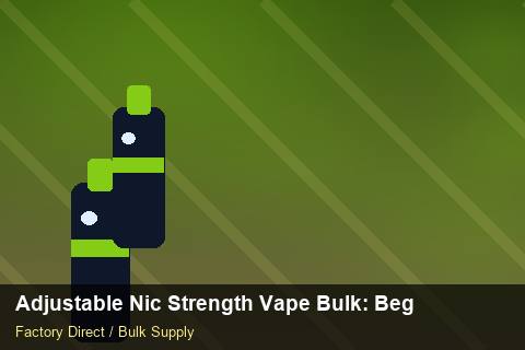 Adjustable Nic Strength Vape Bulk — Adjustable Nic Strength Vape Bulk: Beginner's Guide — Retail Merchandising photo 1