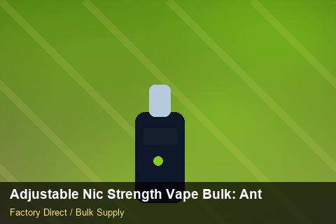 Adjustable Nic Strength Vape Bulk — Adjustable Nic Strength Vape Bulk: Anti-Counterfeit Measures — Retail Merchandising photo 1