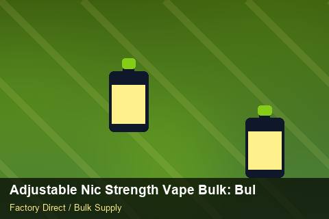 Adjustable Nic Strength Vape Bulk — Adjustable Nic Strength Vape Bulk: Bulk Supplier Guide — Shelf Placement photo 2