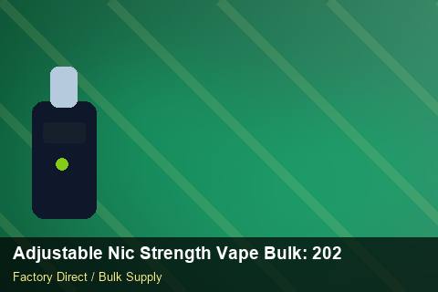 Adjustable Nic Strength Vape Bulk — Adjustable Nic Strength Vape Bulk: 2026 Buyer's Handbook — Shelf Placement photo 2