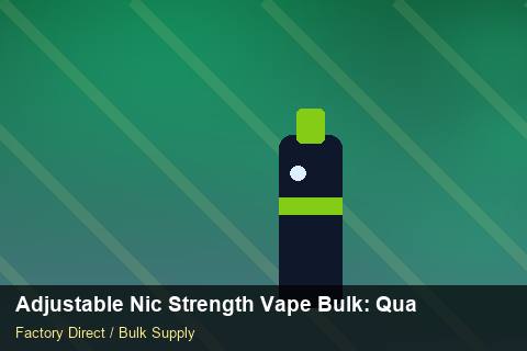 Adjustable Nic Strength Vape Bulk — Adjustable Nic Strength Vape Bulk: Quality Inspection Checklist — Shelf Placement photo 2